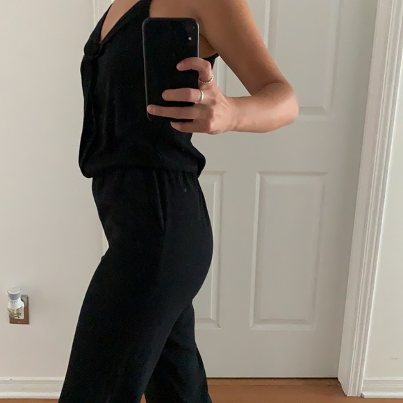 Joie Black Jumpsuit - Picture 10 of 10